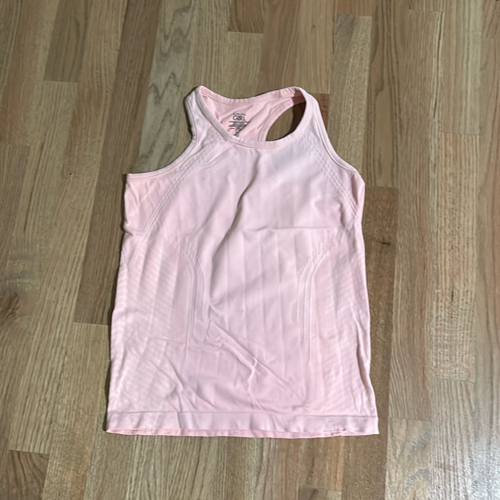 Athleta girl tank top large super rare pretty color